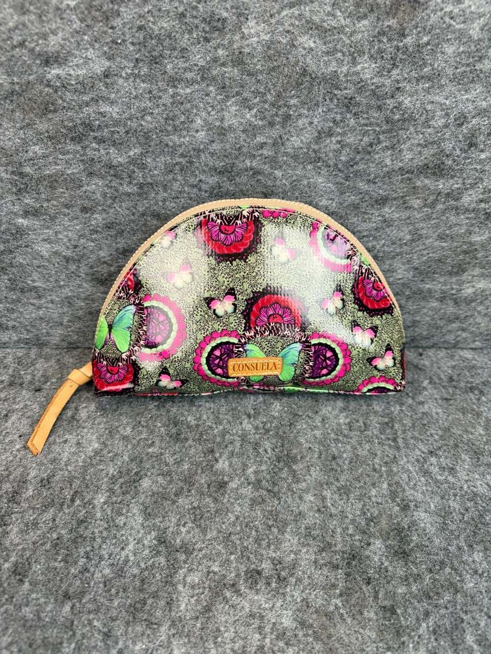 Consuela Medium Cosmetic Case in Frutti Pattern